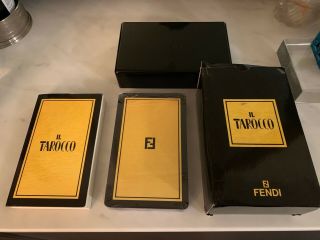 Fendi Tarot Cards Set - Italy - Limited Edition - Very Rare Vintage