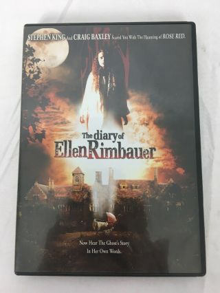 The Diary Of Ellen Rimbauer (dvd,  2003) Rare Stephen King Oop