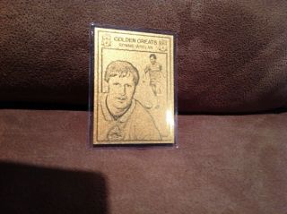 Ronnie Whelan Liverpool Fc Ireland Football Danbury Golden Greats Card Rare