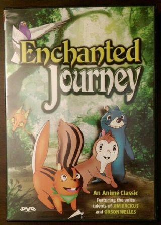Enchanted Journey Dvd Out Of Print Rare Orson Welles / Jim Backus Anime Oop