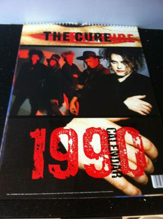 Rare Cure 1990 Official Calender