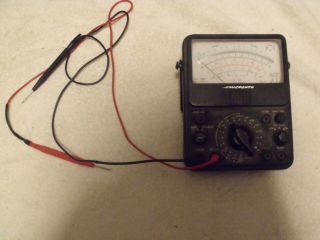 Micronta 22 - 210 Radio Shack 21 Range Multi - Tester Multimeter