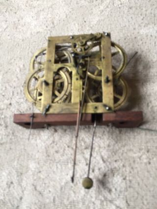 Fine Antique Seth Thomas Ogee Clock Movement