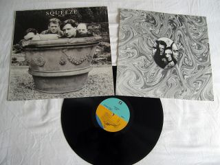 Squeeze - Play - Rare 1991 German Reprise Vinyl Lp 1st Press,  Inner Ex/vg