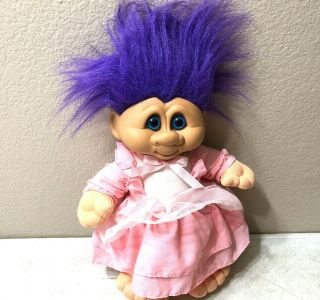 Rare Vintage 1992 Huge 15” Troll Doll Girl W/ Tutu Made By Hans Euc 1 - 86