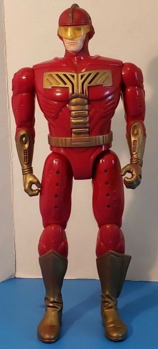 Rare 1996 Deluxe Tiger Electronics Talking Turboman 14 " Movie Action Figure Toy