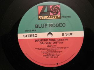 Blue Rodeo - Diamond Mine - 6 Song 12in Ep - Promo Usa Alternative Oop Rare L@@k