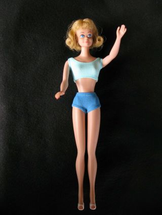 Vintage 1962 Blonde Midge Sl Doll Model 860