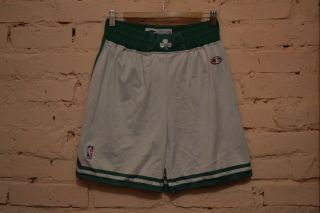 Authentic Rare Nba Champion Boston Celtics Shorts Vintage Usa Basketball Size L
