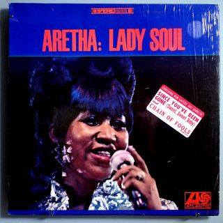 Aretha Franklin W/eric Clapton Lady Soul Rare Orig 