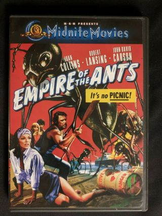 Empire Of The Ants (dvd) Midnite Movies.  Rare,  Oop.  Like