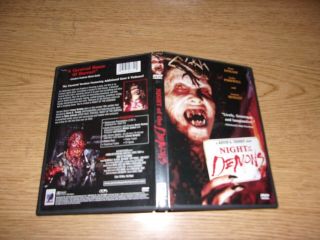 Night Of The Demons (dvd,  2004) Anchor Bay Dvd With Insert Rare