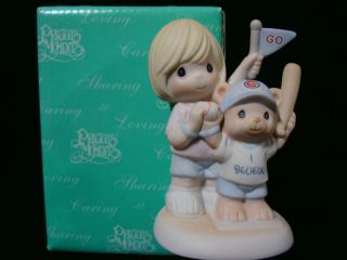 Precious Moments Extremely Rare 2006 Chicago Cubs Limited Edition