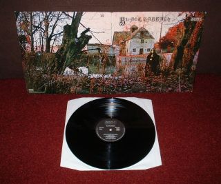 Black Sabbath 1st Lp 1976 Nems Nel 6002,  A1/b1 Rare