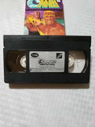 WCW Bash at the Beach ' 95 (VHS,  1995) NWO WWF WWE HULK HOGAN VADER RARE 3