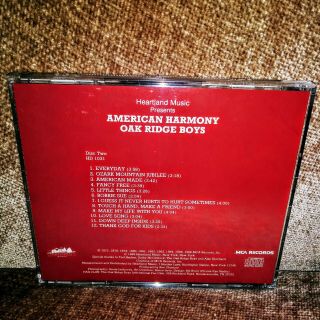 Oak Ridge Boys - American Harmony CD Disc 2 Rare 1985 Heartland Music 2