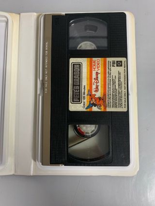 Pete ' s Dragon VHS Cassette Tape Walt Disney Home Video White Clamshell 10VS Rare 3