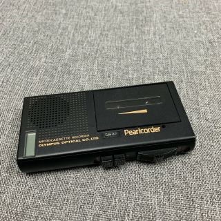 Olympus Pearlcorder S832 Handheld Cassette Transcriber Recorder Rare