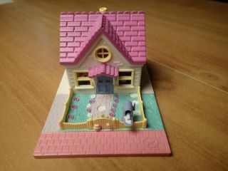 POLLY POCKET Cozy Cottage Bluebird Toys Vintage 1993 Complete 3
