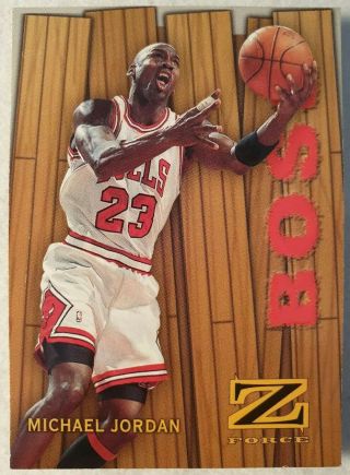 1997 - 98 Skybox Z Force Michael Jordan 