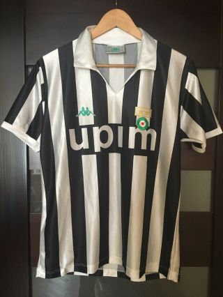 Juventus Italy 1990/1991 Home Football Shirt Jersey Vintage Rare