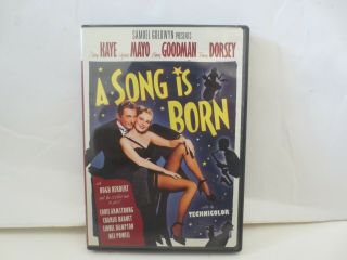 A Song Is Born Dvd Out Of Print Rare Danny Kaye / Howard Hawks Oop