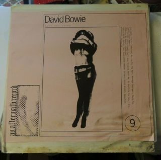 David Bowie Bump And Grind Soft In The Middle - Aftermath Records Rare Vinyl Lp