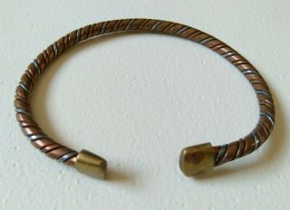 Rare Ancient Viking Bracelet Bronze Twisted Artifact Quality Very Stunning 2