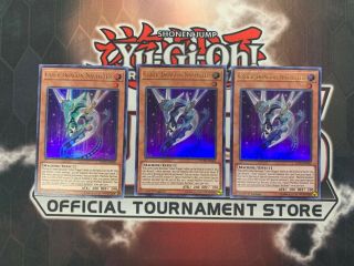 Yu - Gi - Oh X3 Cyber Dragon Nachster Ultra Rare 1st Edition Dupo - En036