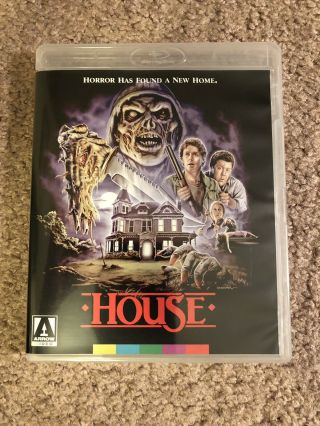 House (1985) (blu - Ray) Arrow Video Special Edition Us Release - Rare Oop 2017