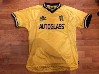 Chelsea Fc Rare Vintage 3rd Shirt 1998/2000 (large) Umbro