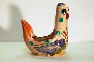 Ken Edwards Studio - Rare - Chicken Planter - Tonala Mexican Pottery {signed Cat.  317}