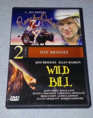 Wild Bill And Rancho Deluxe (jeff Bridges) Rare Opp Dvd