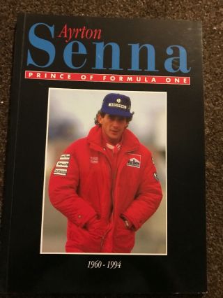 Rare Ayrton Senna Prince Of Formula One Paperback Book
