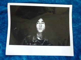John Lennon,  Photo By Linda Mccartney Exhibition Promotion.  Very Rare.