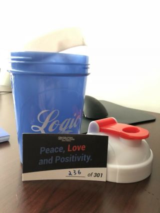 Logic Gfuel Authentic Shaker Bottle (rare,  Not Made Anymore)