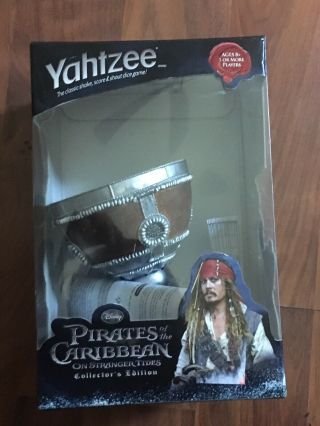 Rare Yahtzee Pirates Of The Caribbean On Stranger Tides Collector 