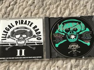 Illegal Pirate Radio Ii Cd Rare Rave Strictly Underground