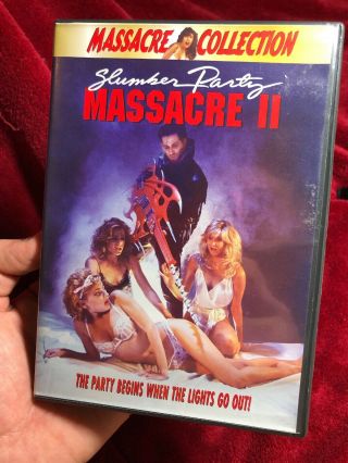 Slumber Party Massacre 2 (dvd,  2002) Rare Horror Htf Oop Slasher