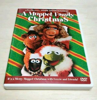 A Muppet Family Christmas (dvd,  2001) The Muppets Jim Henson Rare To Find