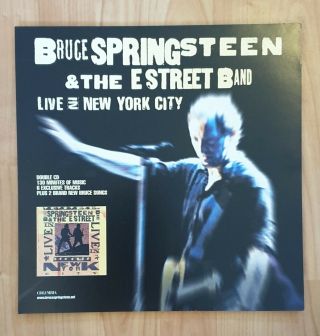 Bruce Springsteen Promo Poster Ultra Rare