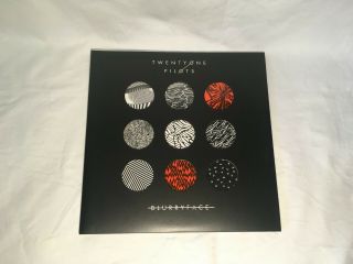 Twenty One Pilots - Blurryface Limited Edition Red/black Split Vinyl 2xlp Rare