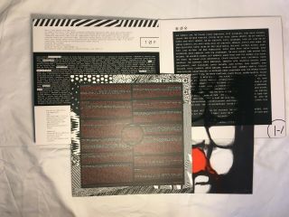 Twenty One Pilots - Blurryface Limited Edition Red/Black Split Vinyl 2xLP Rare 2