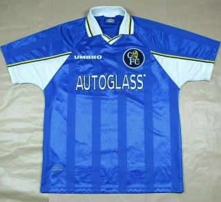 Chelsea 1997 1999 Home Shirt Rare Umbro (xl)
