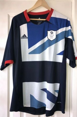Olympics 2012 Great Britain Mens Football Top Shirt Rare Size Xl