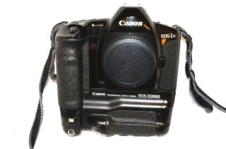 Rare Vintage Canon D2000 Eos - 1n Made By Kodak Professional Digital Camera