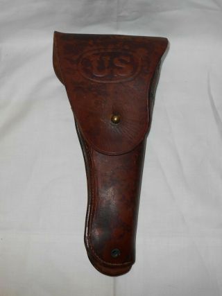 Rare,  Us Military Flap Holster For 1911,  Marked " Crump - 1942 ",  Ww 2