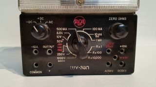 Vintage RCA Test Instrument WV - 38A VOM (Volt - Ohm - Milliampmeter) 3