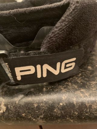 Ping Hoofer Golf Bag Top Divider Rare Part Accessories Retro Fur Piece
