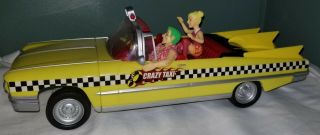 Sega Crazy Taxi Vintage Toy Car 2003 Rare Collectible Video Game Rechargeable